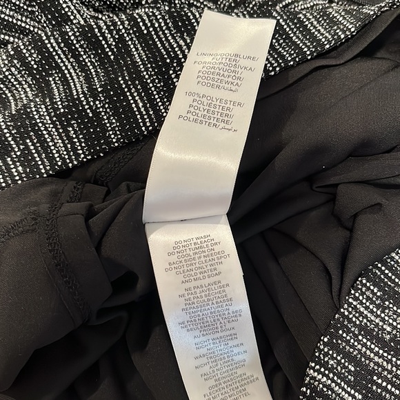 NWT Aidan Mattox Metallic Knit Puff Long Sleeve Sparkly Formal Dress - Size 12 - Picture 16 of 16